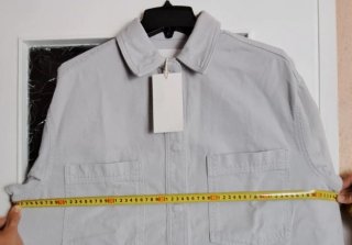 Sobrecamisa oversize Bolsillos Zara Zw collection
