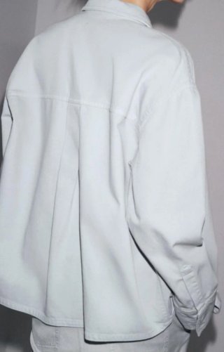 Sobrecamisa oversize Bolsillos Zara Zw collection