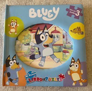 Cuento puzzle Bluey