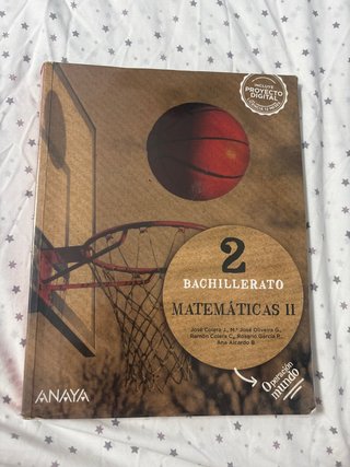 Matemáticas II. 2o de Bachillerato