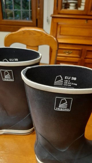 2 Pares Botas Agua