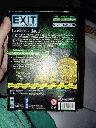 EXIT: La Isla Olvidada - Juego de Mesa