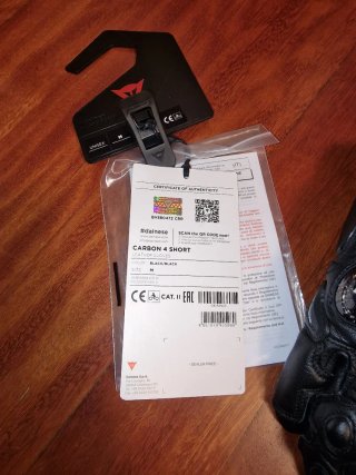 Guantes Dainese Carbon 4 Short M