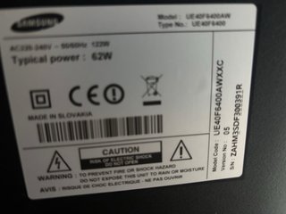 Smart TV Samsung 40 Negra