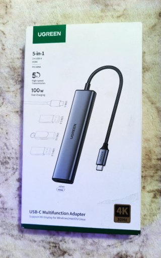UGREEN Hub USB C HDMI 4K Adaptador