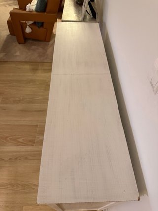 Aparador blanco madera recibidor o cocina