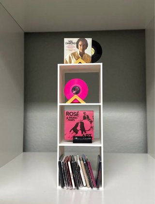 Estantería 3 Niveles Mini Marcas Vinilo