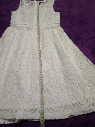 Vestido blanco encaje