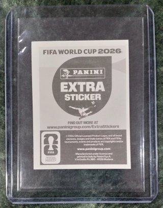 Lionel Messi Extra Sticker FIFA Word Cup 2026
