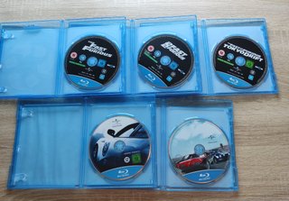 Pack Fast & Furious 5 Películas Blu Ray