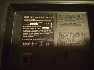 TV Sony Bravia Negra (regalo)