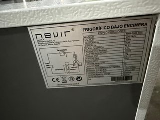 Frigorífico Blanco Nevir