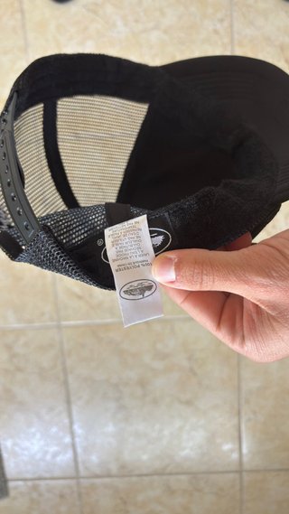 Boné Trucker Corteiz Preto