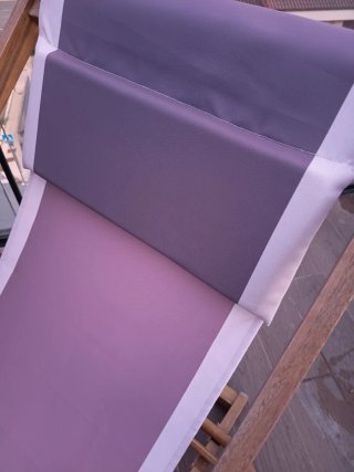 Hamaca de tela y madera