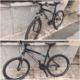Bicicleta Btwin Talla M Gris oscuro
