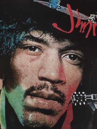 Jimi Hendrix T Shirt Vintage 90s All Over Print