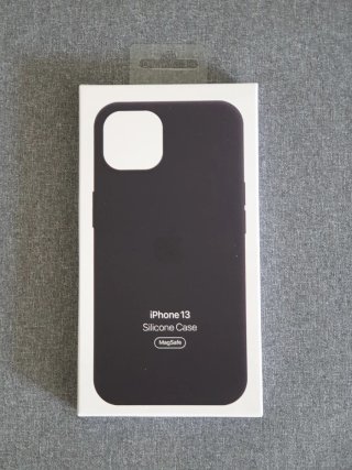 Funda iPhone 13 Silicone Case MagSafe Negra