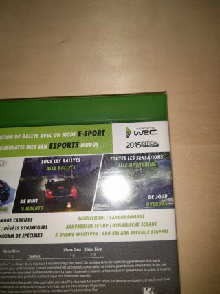 SIGILLATO. 2 Giochi Xbox One: MotoGP 15 e WRC 5