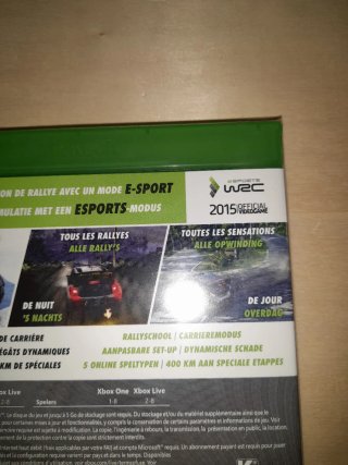 SIGILLATO. 2 Giochi Xbox One: MotoGP 15 e WRC 5