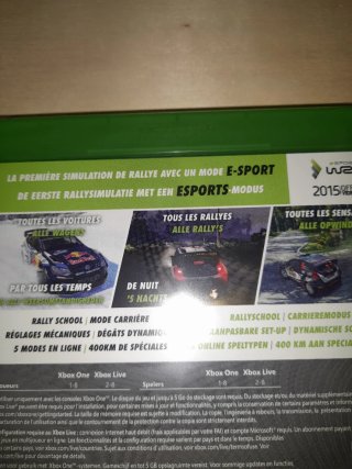 SIGILLATO. 2 Giochi Xbox One: MotoGP 15 e WRC 5