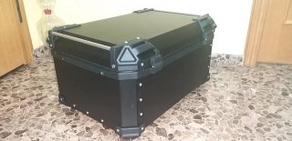 Baúl Moto 65 litros Negro Nuevo