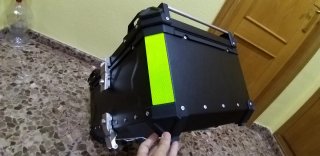 Baúl Moto 65 litros Negro Nuevo