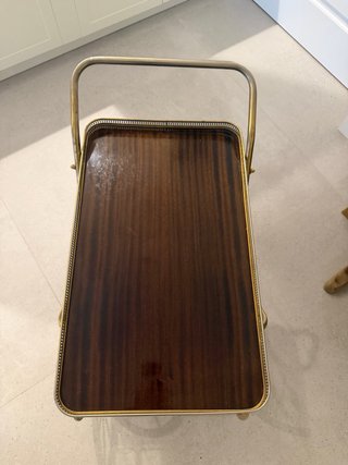 Carrito camarera vintage plegable