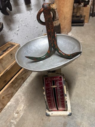 Gancho de pozo antiguo