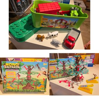 Lote de juegos y puzzles infantiles