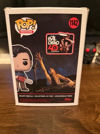 Funko Pop! Ash 1142 The Evil Dead 40th Anniversary