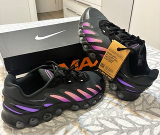 Nike Air Max DN8 Negro Púrpura Talla 47