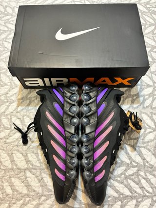 Nike Air Max DN8 Negro Púrpura Talla 47