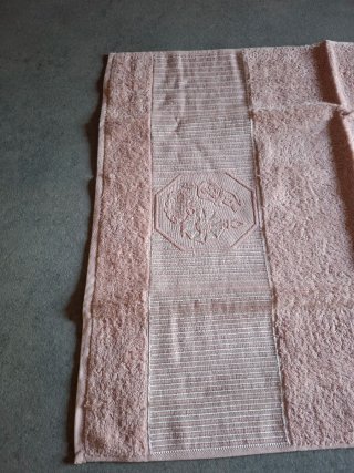 Set 2 Asciugamani Rosa Piero Colombo Boemia nuovi