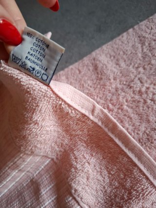 Set 2 Asciugamani Rosa Piero Colombo Boemia nuovi