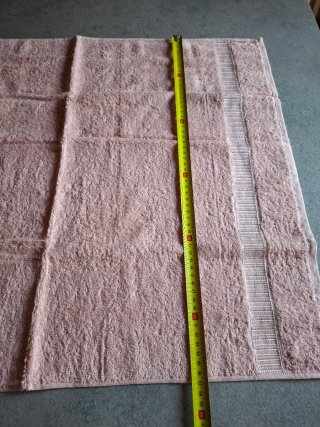 Set 2 Asciugamani Rosa Piero Colombo Boemia nuovi
