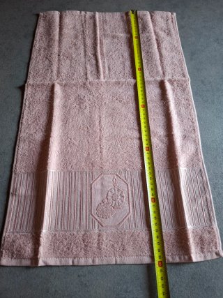 Set 2 Asciugamani Rosa Piero Colombo Boemia nuovi