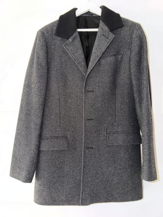 Abrigo Pier One Gris Talla M
