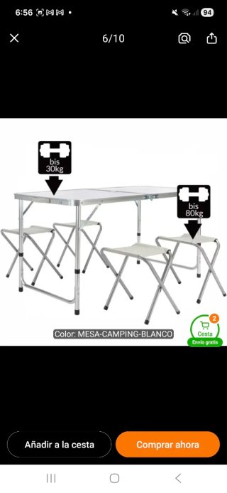 Conjunto camping/playa