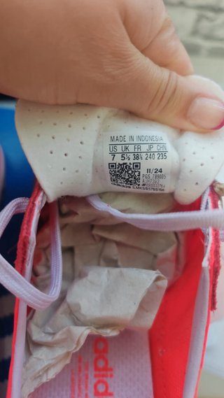 Adidas SL72 Talla 38.5 Rojo/Rosa