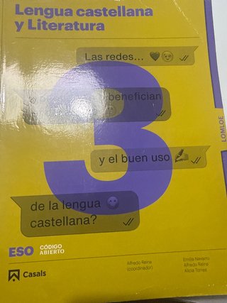 Libro lengua 3 eso