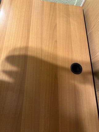 Mesa de ordenador de madera