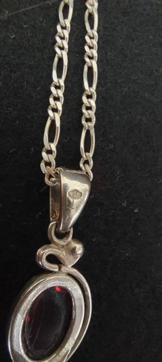 Colgante Plata y Ámbar