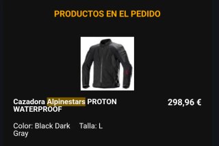 Chaqueta Alpinestars Talla L
