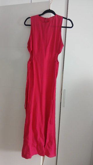 Vestido Fucsia Zara Talla M