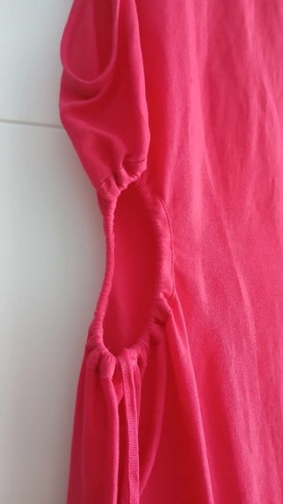 Vestido Fucsia Zara Talla M
