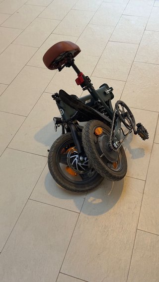Bicicleta electrica plegable (Eskute f200)
