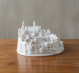Maqueta Rivendel El Señor De Los Anillos Colección