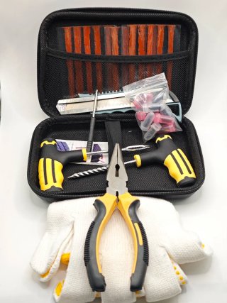 Kit pinchazos para neumáticos moto/coche/quad.