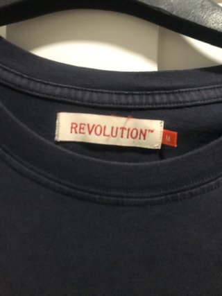 Camiseta Revolution Negra Hombre