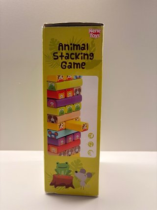Jenga juego de madera de apilar piezas